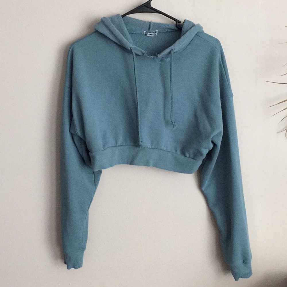 Forever 21 Cropped Hoodie